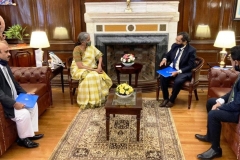 With the Hon'ble Finance Minister  of India